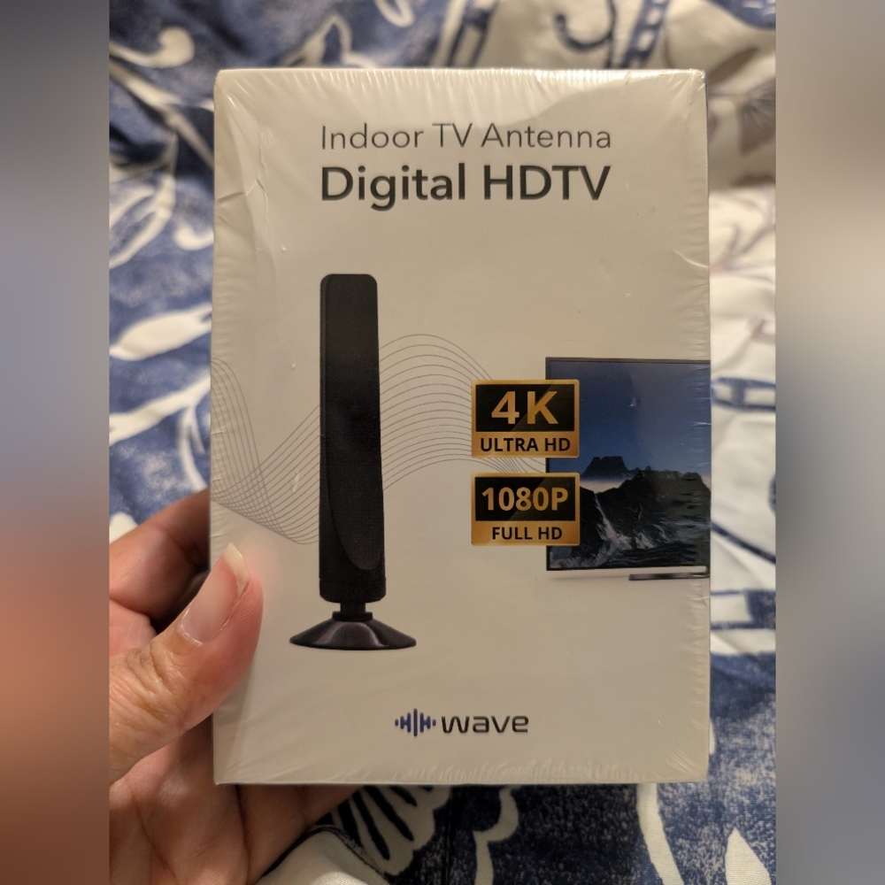 Indoor TV Antenna - Black